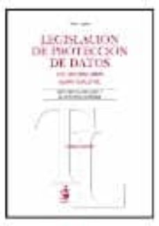 legislacion de proteccion de datos-9788498901481