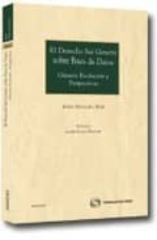 derecho sui generis sobre bases de datos-enric bataller i ruiz-9788499032481