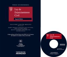 ley de enjuiciamiento civil (incluye cd-r)  (2ª ed.)-faustino cordon moreno-9788499039381