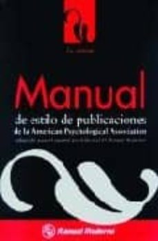manual de estilo de publicaciones de la american psychological as sociation-9789684269781