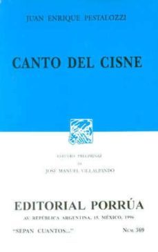 canto del cisne-juan enrique pestalozzi-9789684327481