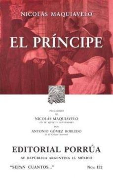 el principe-nicolas maquiavelo-9789700761381