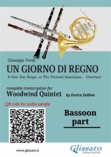 bassoon part of "un giorno di regno" for woodwind quintet (ebook)-9791221373981