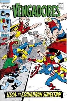 los vengadores 13. 1969-9791370136581
