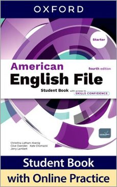 american english file 4th edition starter. student s book with access to skills confidence-9780194184991