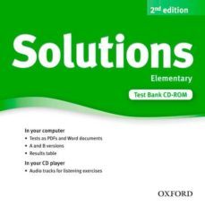 solutions elementary test cd-rom 2ed-9780194553391