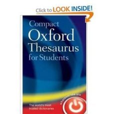 compact oxford thesaurus for university and college students-9780199216291