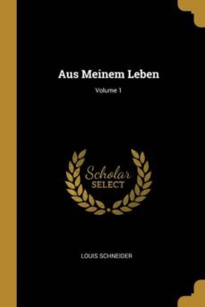 aus meinem leben; volume 1-9780274175291