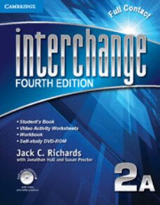 interchange level 2 full contact a with self-study dvd-rom 4th edition-9781107637191