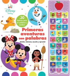 primeras aventuras con palabras. disney baby. 30 botones con voz y sonidos-9781503775091