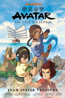 avatar: the last airbender--team avatar treasury omnibus (ebook)-faith erin hicks-9781506750491