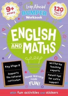 leap ahead bumper workbook: 9+ years english and maths-9781838523091