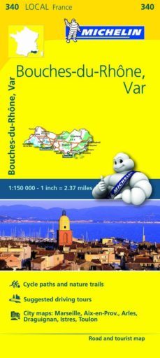 mapa local brouches du rhone, var-9782067210691