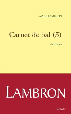 carnet de bal (3) (ebook)-marc lambron-9782246785491