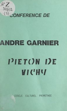 pieton de vichy (ebook)-andre garnier-9782307310891