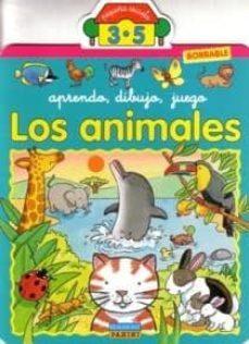 los animales: aprendo, dibujo, juego (3-5 años)-9782846060691