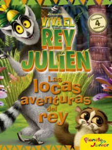 viva el rey julien. las locas aventuras del rey-9788408152491
