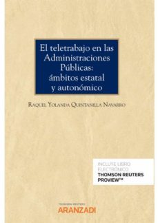 teletrabajo en las administraciones publicas:ambitos estatal y autonomico-9788411242691