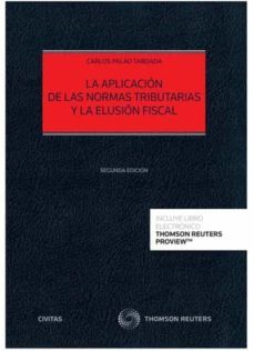 aplicacion de las normas tributarias y la elusion fiscal-9788413464091