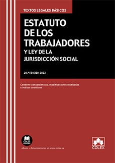estatuto de los trabajadores y ley de la jurisdiccion social-9788413594491