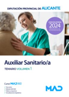 auxiliar sanitario/a. temario (vol. 1)-9788414280591
