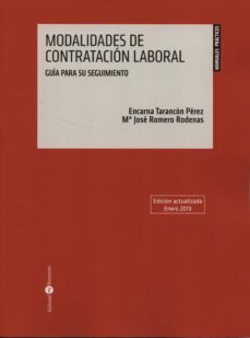 modalidades de contratacion laboral-encarna tarancon perez-9788415000891