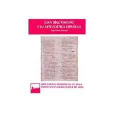 juan diaz rengifo y su arte poetica española-angel perez pascual-9788415038191