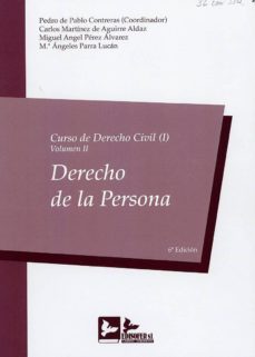 curso de derecho civil, 01/02  2018 derecho de la persona-9788415276791
