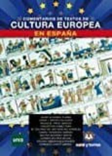 comentario de textos de cultura europea en españa-9788416466191