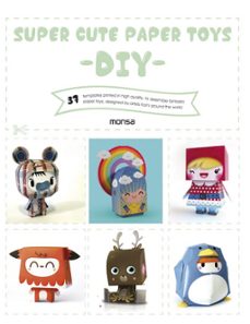 super cute paper toys diy-9788416500291
