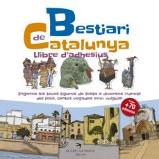 bestiari de catalunya. llibre d adhesius-9788417000691