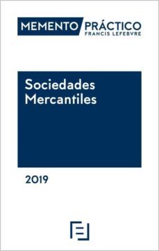 memento de sociedades mercantiles 2019-9788417317591