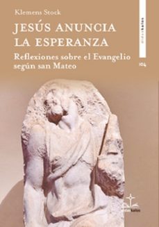 jesus anuncia la esperanza-klemens stock-9788419431691