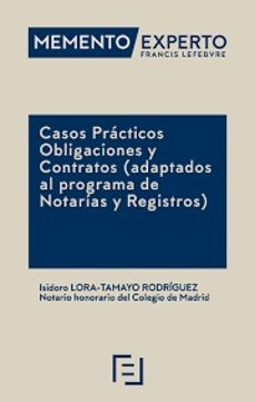 memento experto casos practicos obligaciones y contratos (adaptados al programa de notarias y registros)-9788419896391