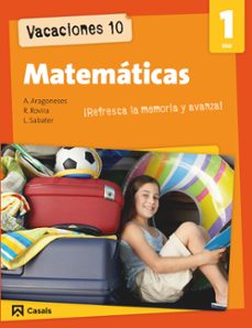vacaciones 10. matematicas 1 eso-9788421853191