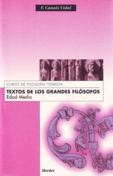 textos de los grandes filosofos: edad media (4ª ed.)-9788425410291