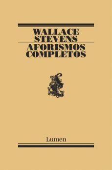 aforismos completos-wallace stevens-9788426428691
