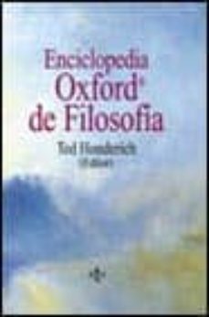 enciclopedia oxford de filosofia-9788430936991
