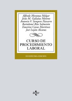 curso de procedimiento laboral-alfredo montoya melgar-jesus m. galiana moreno-9788430977291