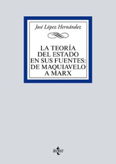 la teoria del estado en sus fuentes: de maquiavelo a marx-9788430980291