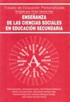 enseñanza de las ciencias sociales en eduacion secundaria-9788432130991