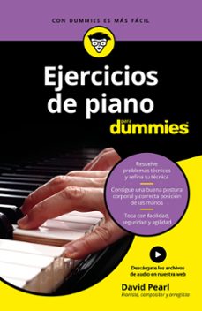 ejercicios de piano para dummies-david pearl-9788432904691
