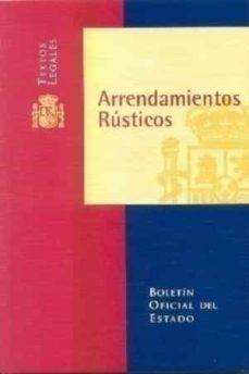 arrendamientos rusticos (13ª ed.)-9788434012691