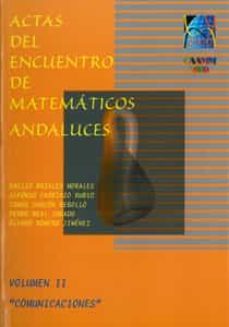 actas del encuentro de matematicos andaluces (2 vols.)-emilio et al. briales morales-9788447206391