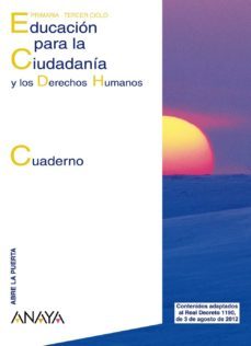 educacion para la ciudadania y los derechos humanos. cuaderno.-9788467803891