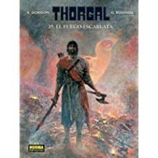 thorgal 35: el fuego escarlata (cartone)-yves sente-g. rosinski-9788467927191