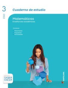 matematicas academica 3º eso cuaderno estudio ed 2015-9788468087191