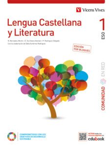 lengua castellana y literatura 1º eso bloques comunidad en red (mec)-9788468284491