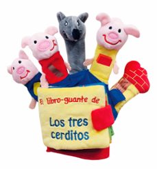 libro guante. los 3 cerditos y el lobo-9788468373591
