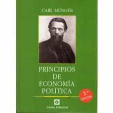 principios de economia politica-carl menger-9788472098091